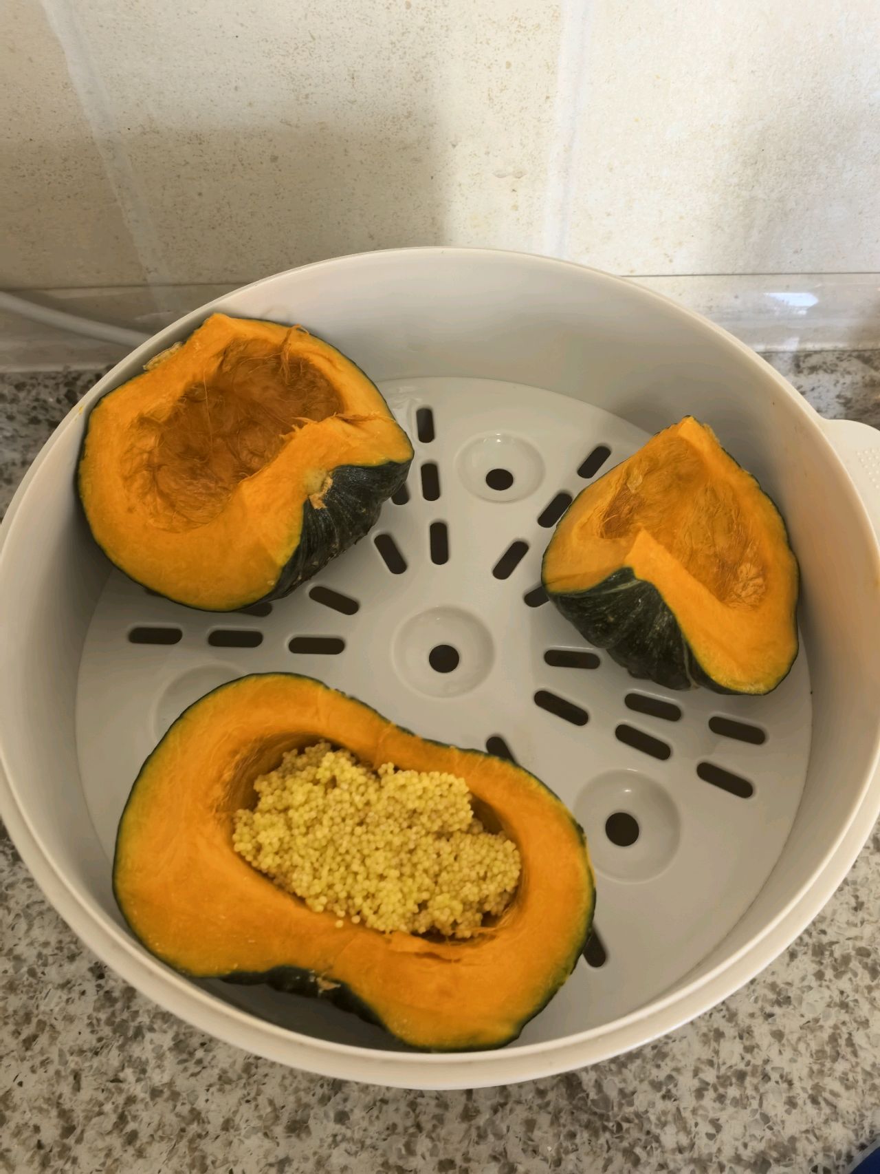 奶香小米南瓜羹