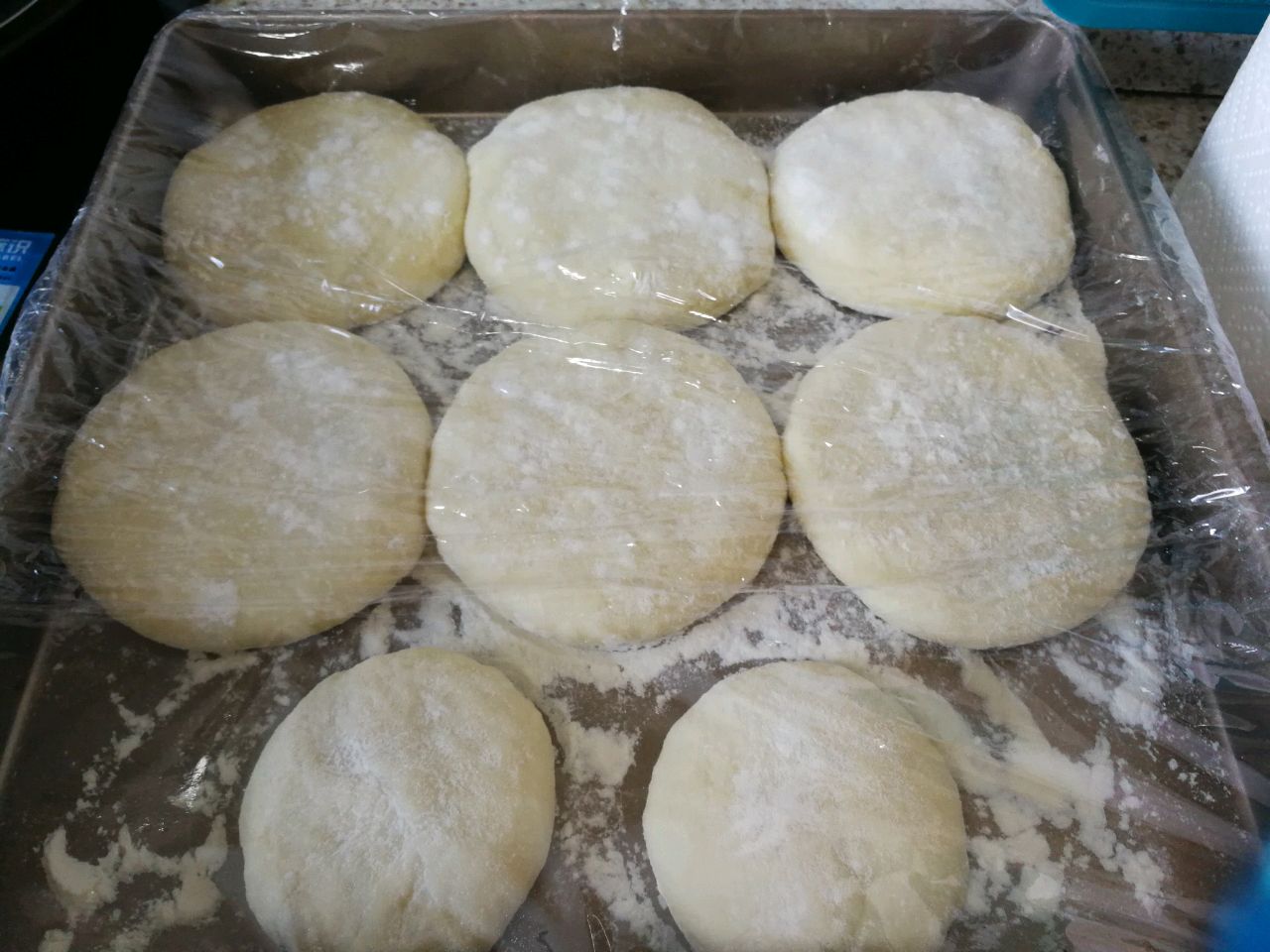 老式发面烤饼
