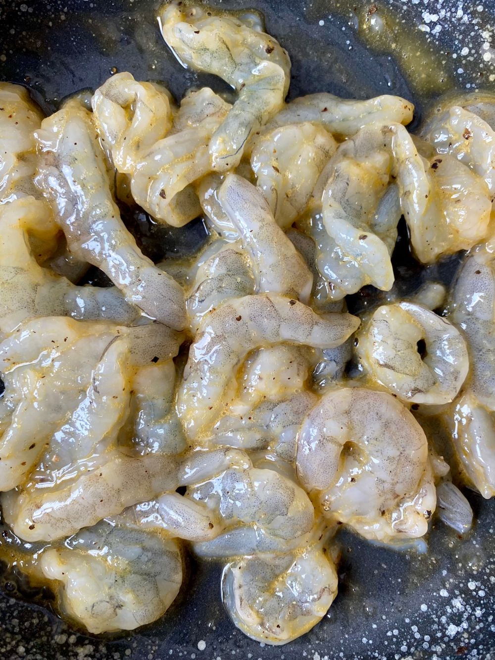 黄金芥末虾球