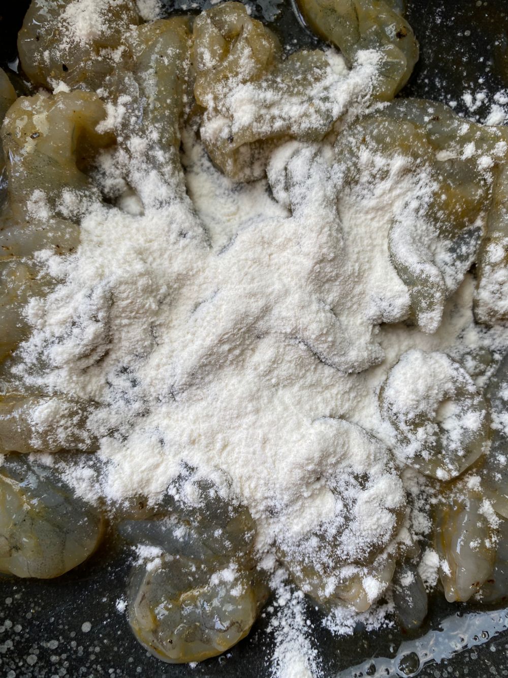 黄金芥末虾球