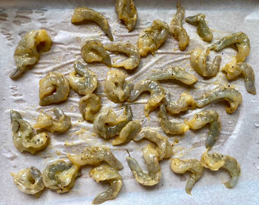 黄金芥末虾球