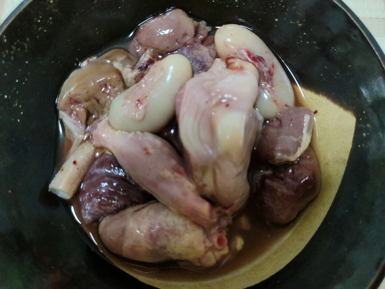 家庭版泡菜鸡杂，下饭神器！