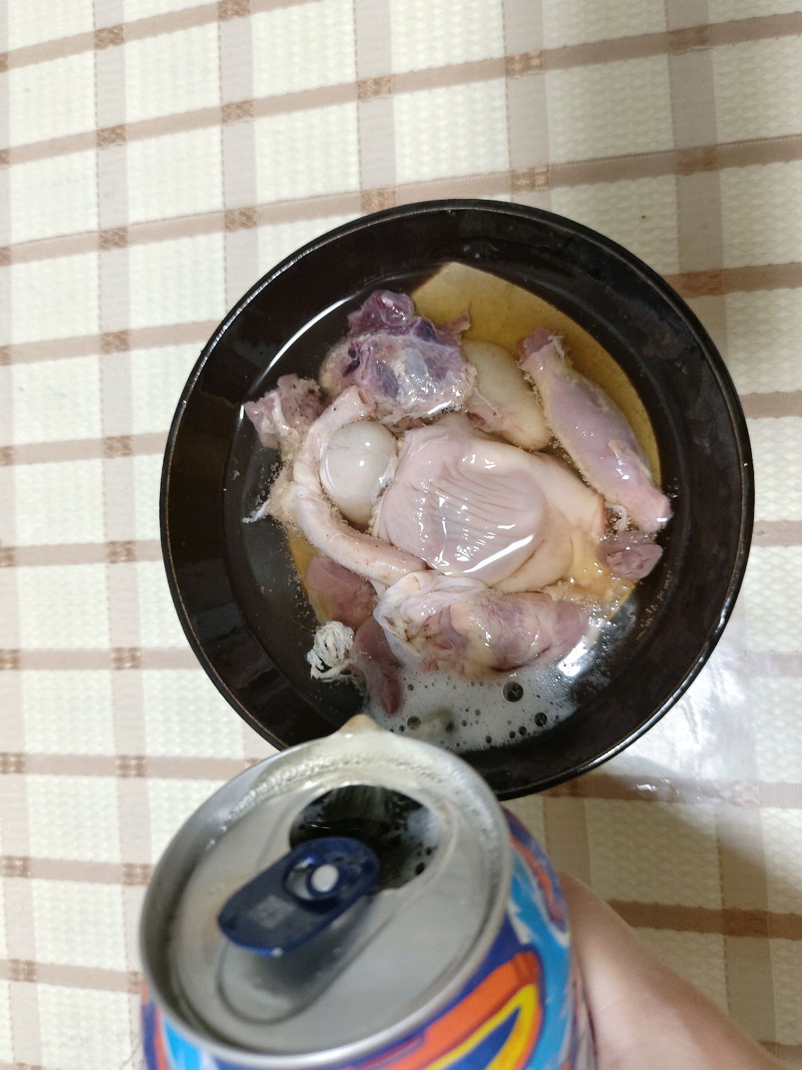 家庭版泡菜鸡杂，下饭神器！