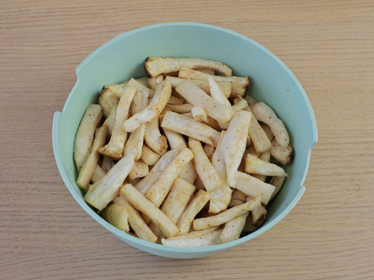 干炸鲜蘑