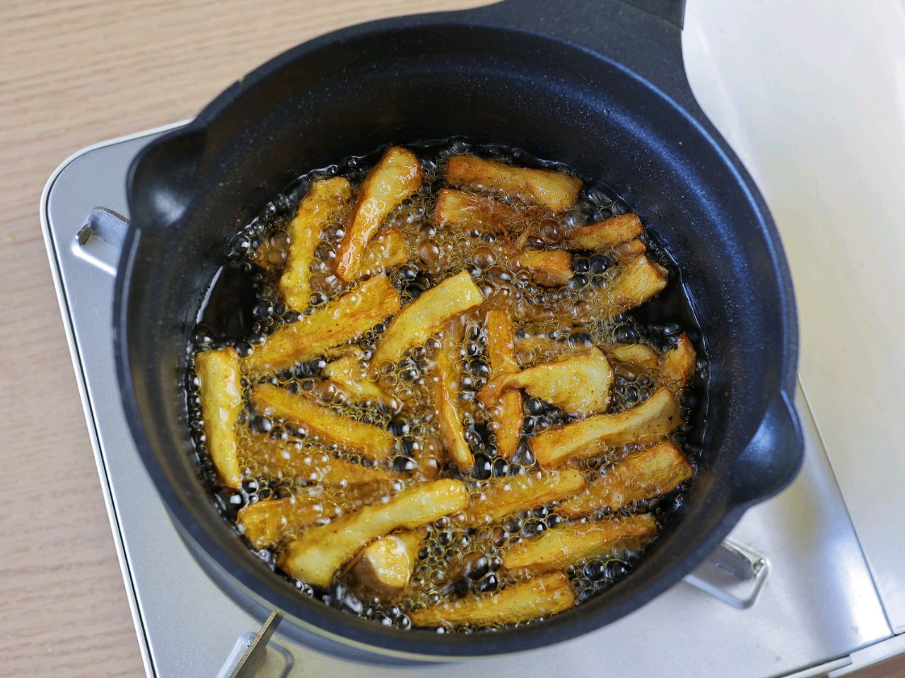 干炸鲜蘑
