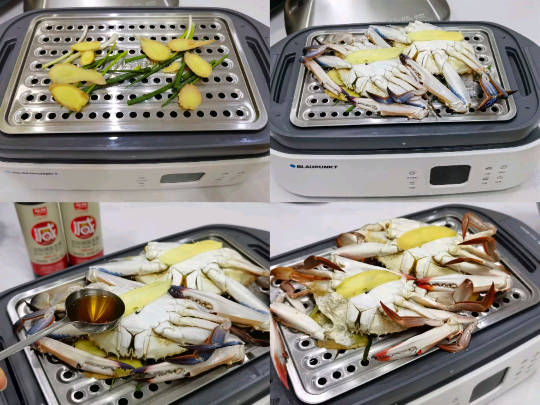 清蒸梭子蟹