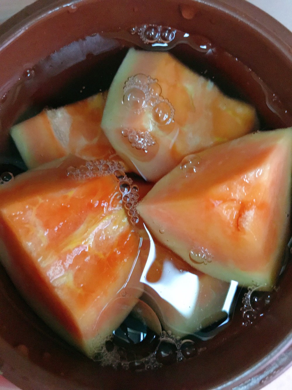 冰糖炖木瓜