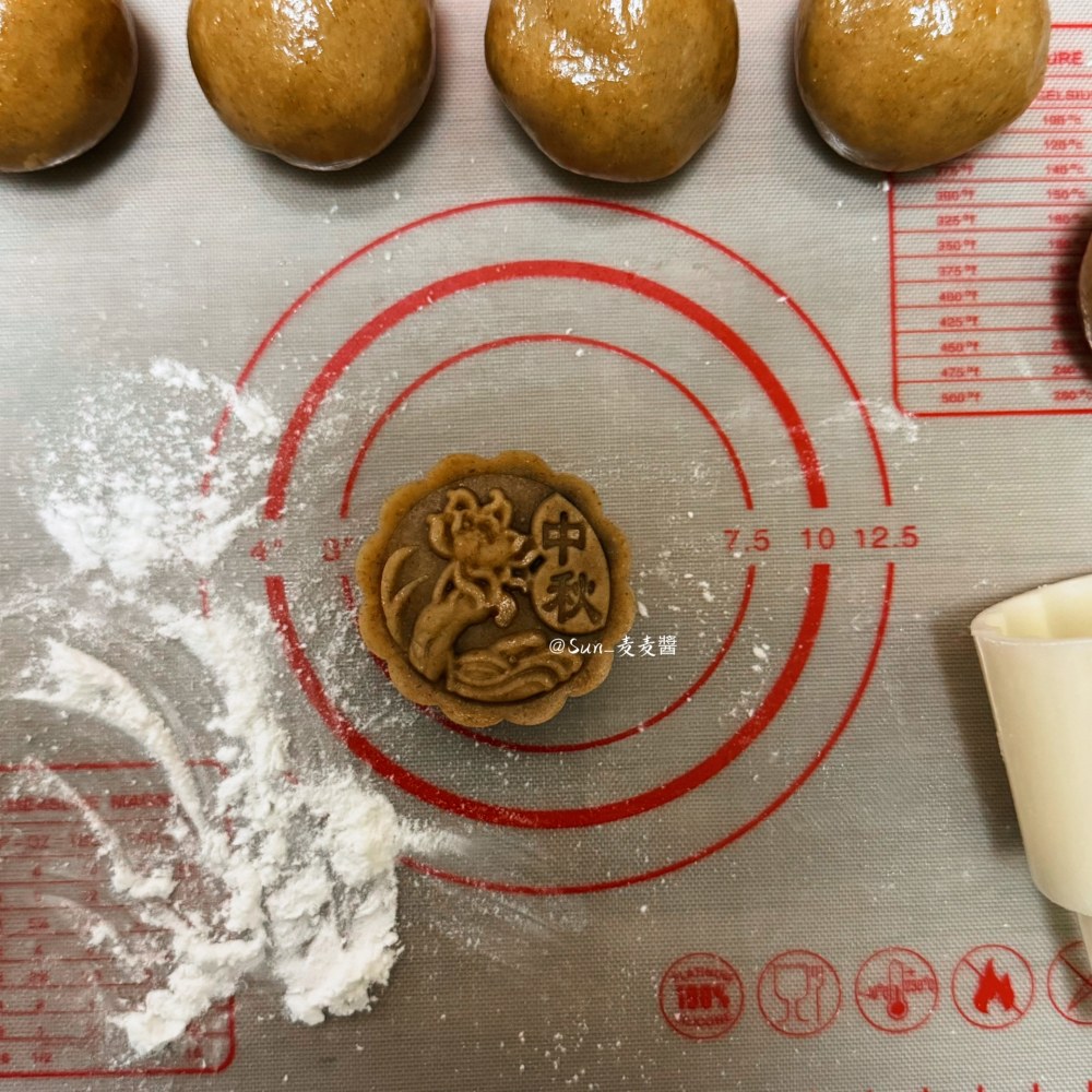 全麦枣泥月饼