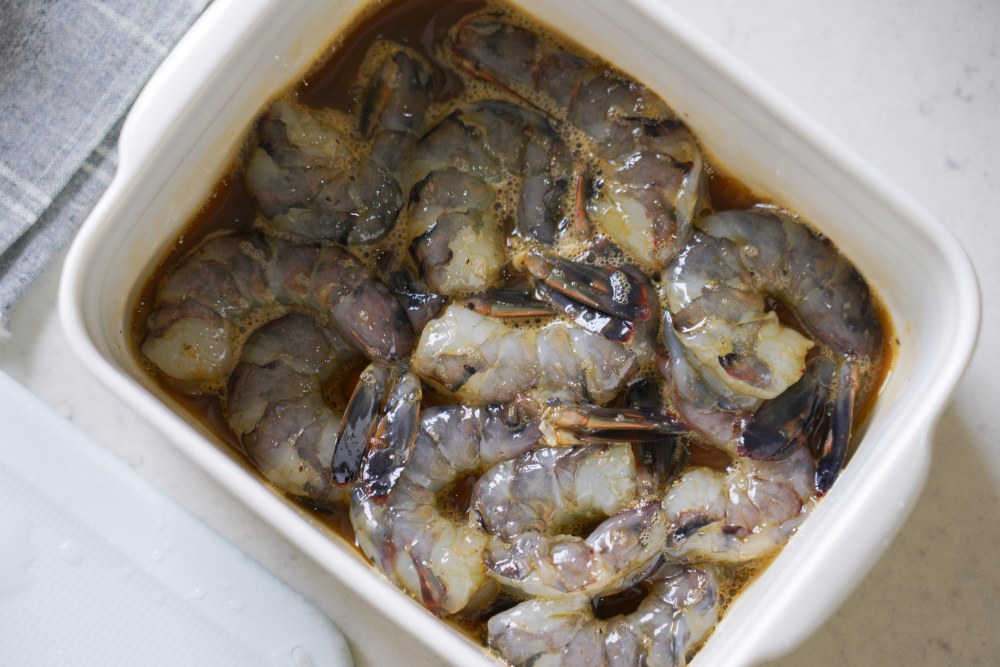 咸蛋黄焗大虾薯饼