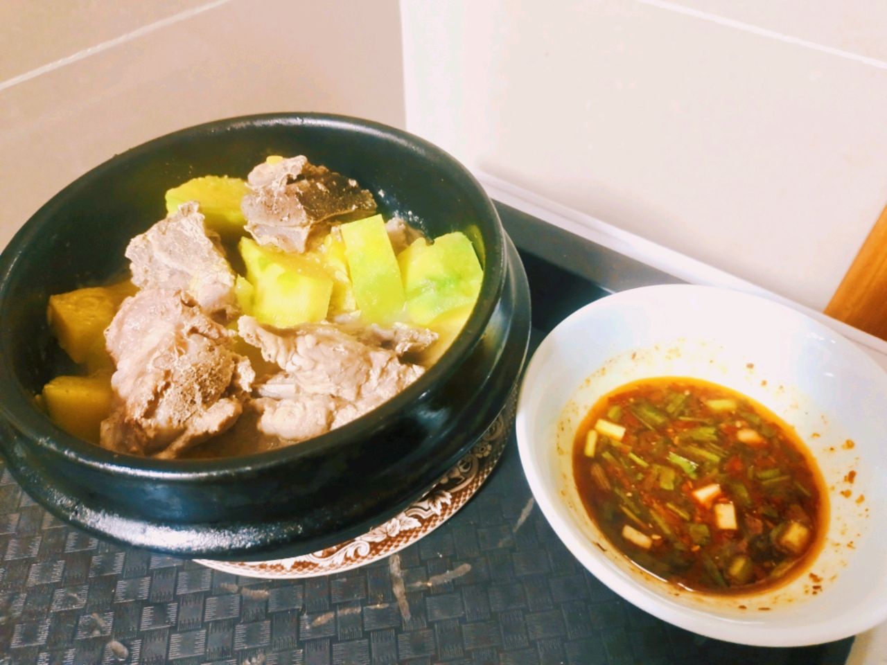 云南菜～小瓜排骨汤 精品 独家