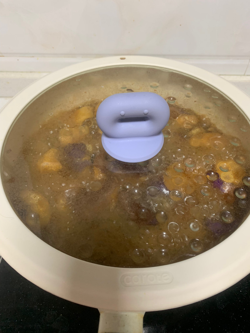 不放一滴盐的酱烧茄子土豆