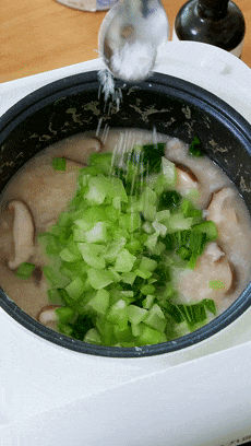 【宝宝辅食】香菇青菜粥