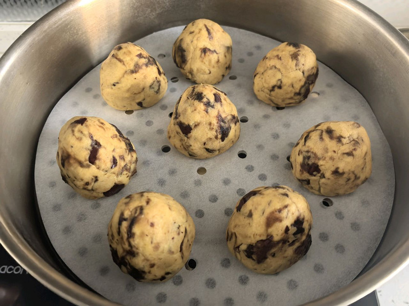 红枣玉米面窝头