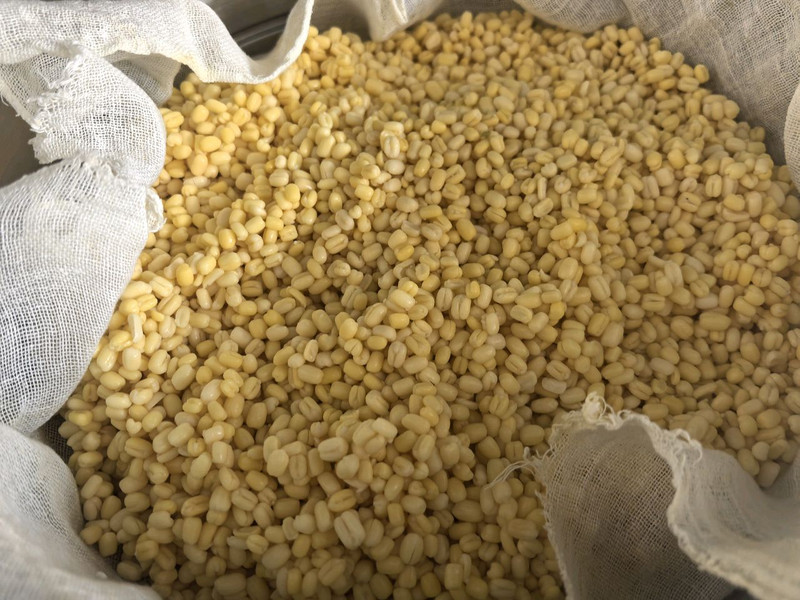 软皮绿豆饼
