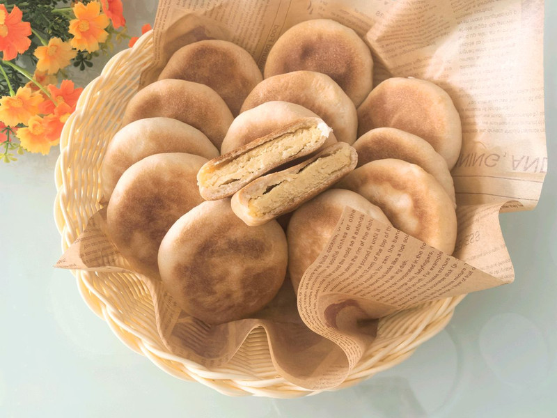 软皮绿豆饼