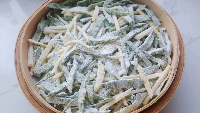 蒜香盐粉蒸豆豆