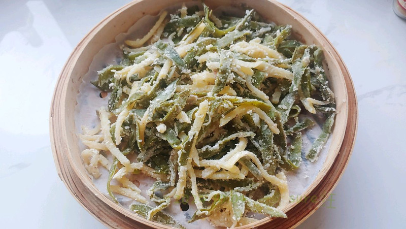 蒜香盐粉蒸豆豆