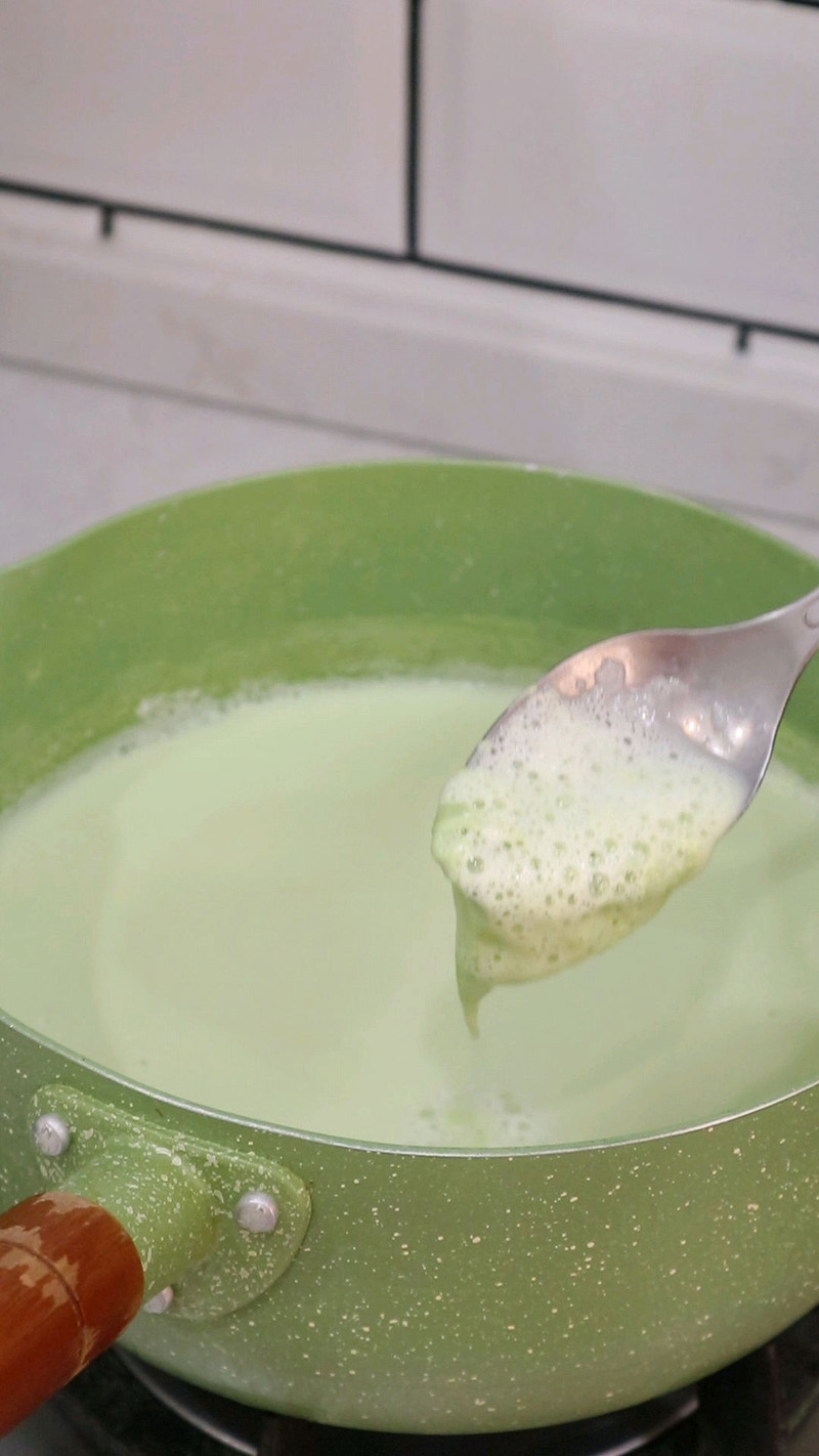 桂花酒酿翡翠豆花