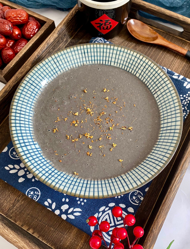 黑芝麻银耳露