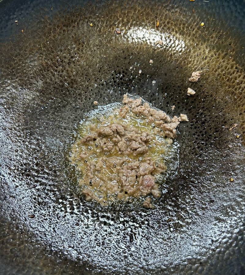 乱刀双椒牛肉末（一人食-快手菜）