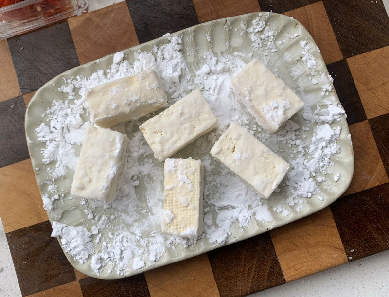 甜辣脆皮豆腐