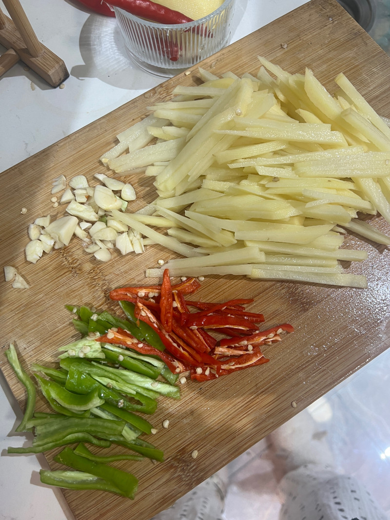 醋溜土豆丝