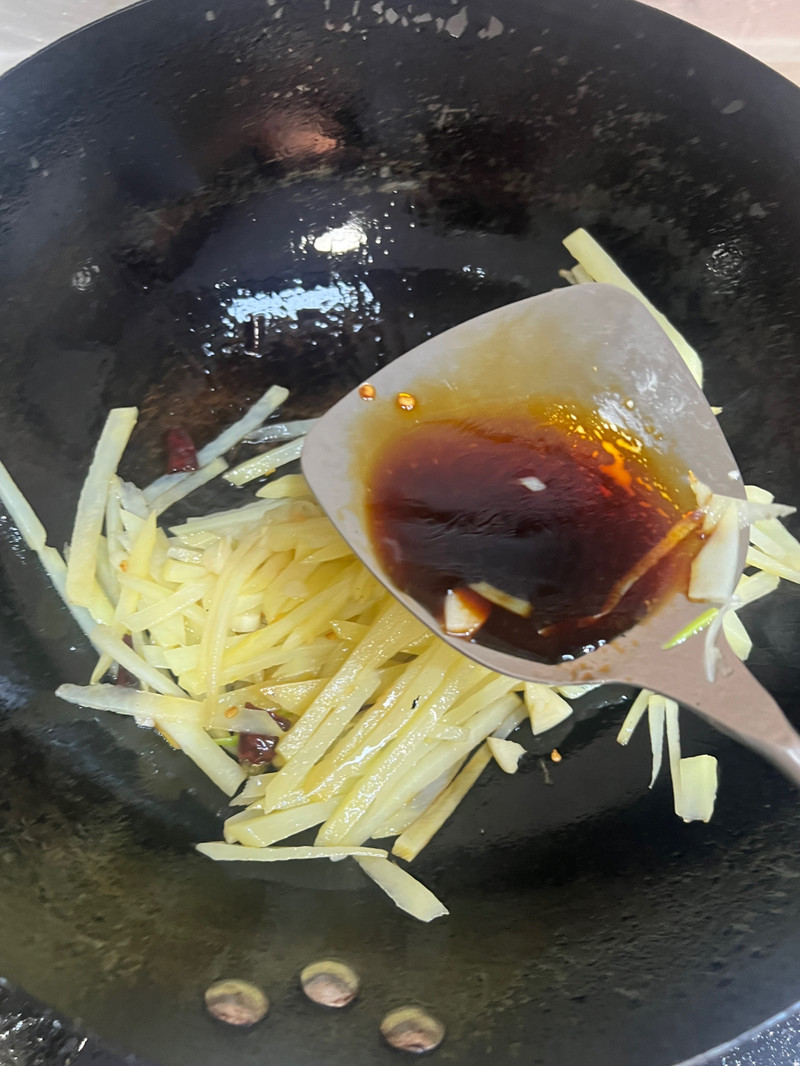 醋溜土豆丝