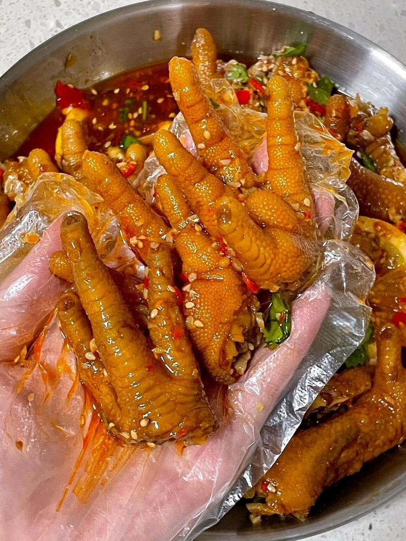柠檬鸡爪