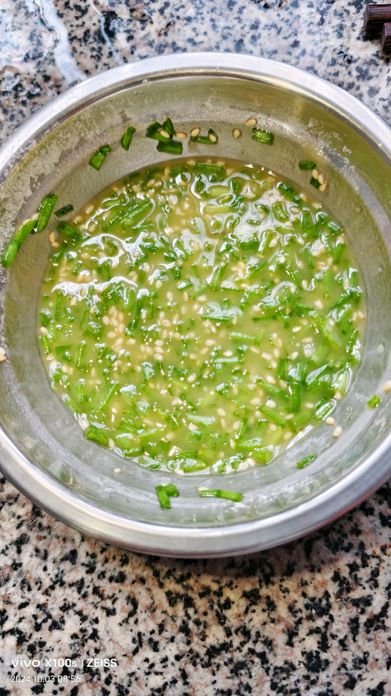 芝麻葱油香饼