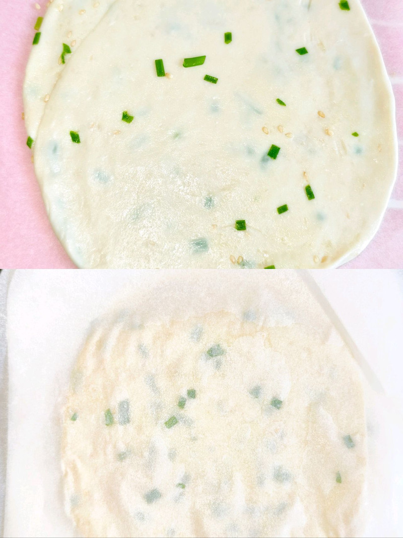 芝麻葱油香饼
