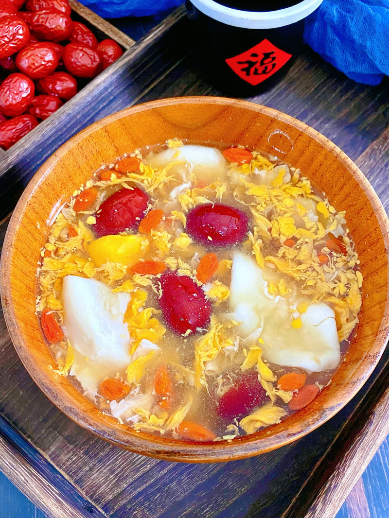 红糖醪糟鸡蛋汤