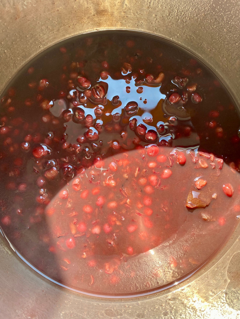 陈皮紫米红豆沙