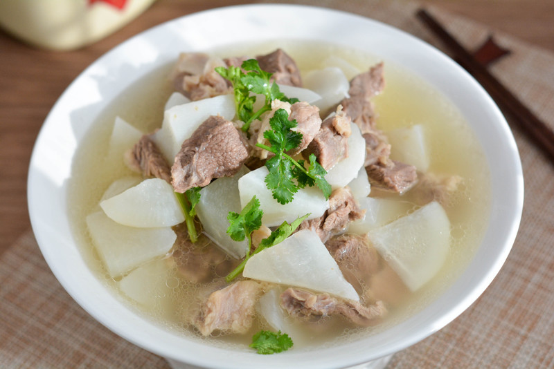 萝卜羊肉汤