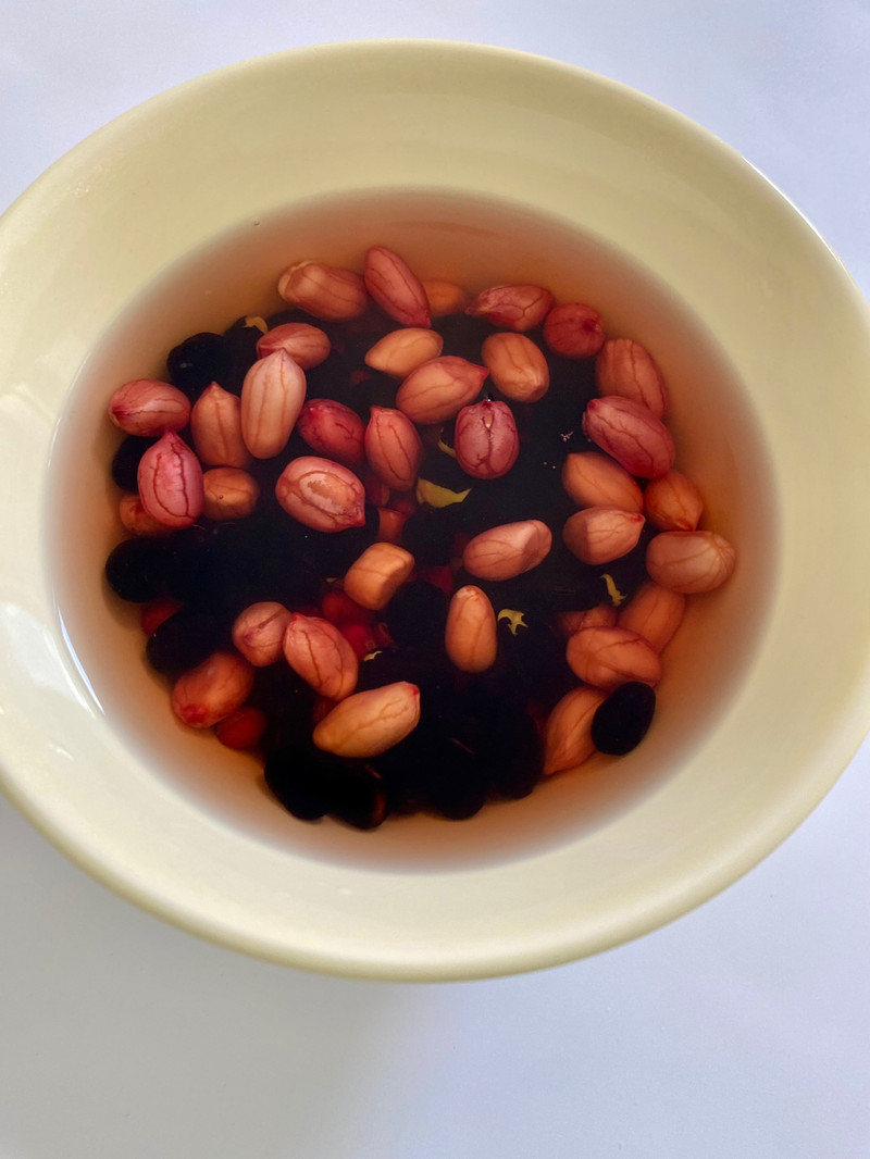 红薯花生红豆粥