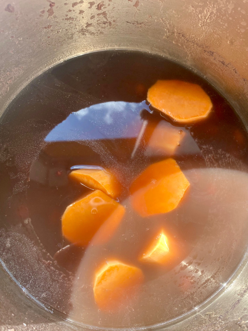 红薯花生红豆粥