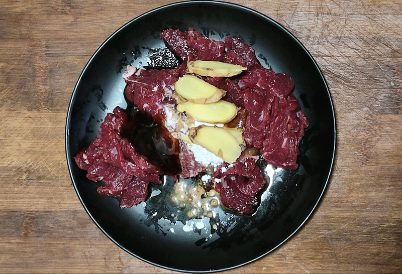 酸菜炒牛肉