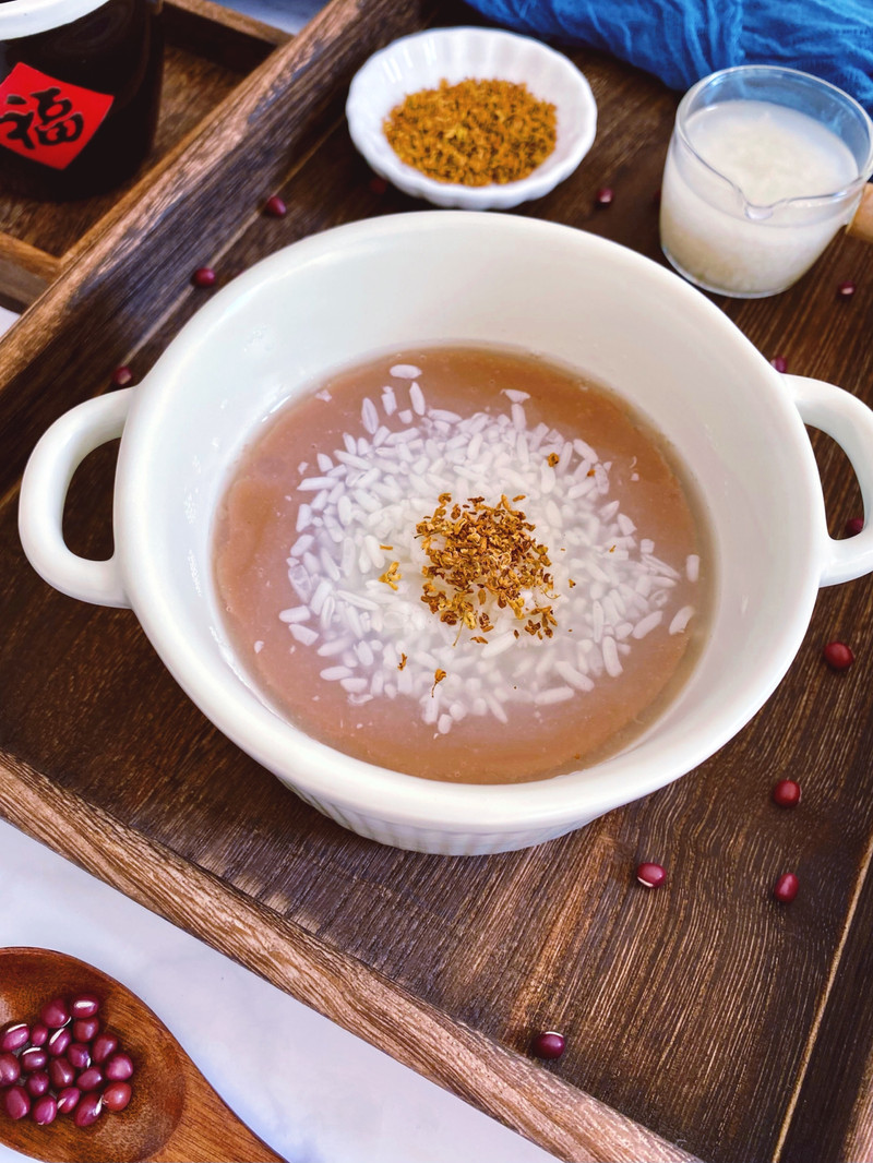 酒酿红豆沙