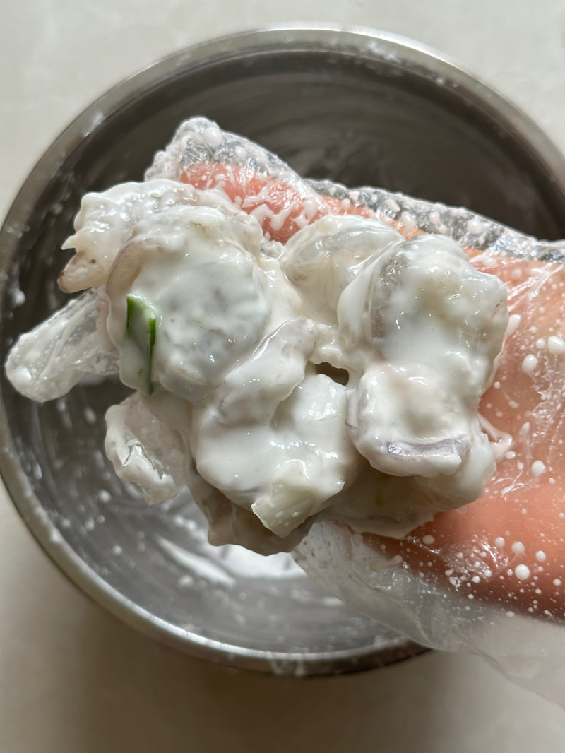番茄芥末虾仁炸薯条