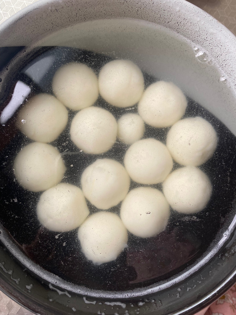 山药醪糟汤圆