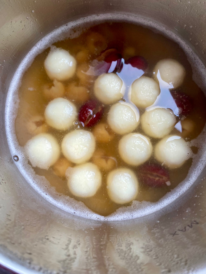 山药醪糟汤圆