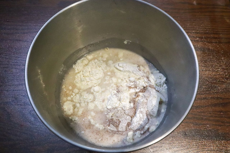低脂麻辣豆腐全麦包子