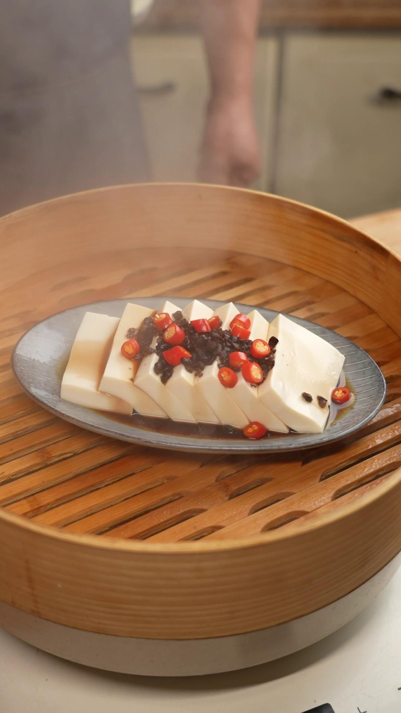 豆豉椒香豆腐
