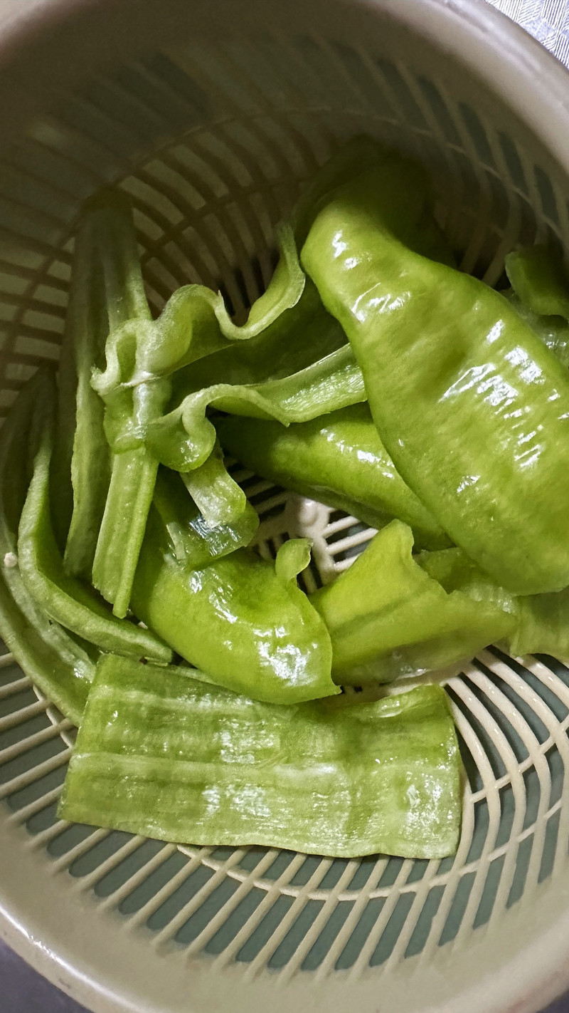 尖椒酿虾茸