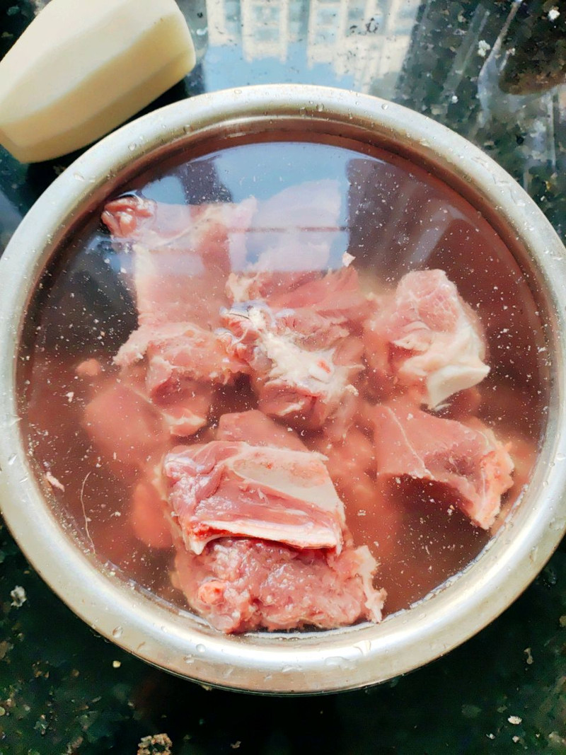 扇子骨炖萝卜青橄榄