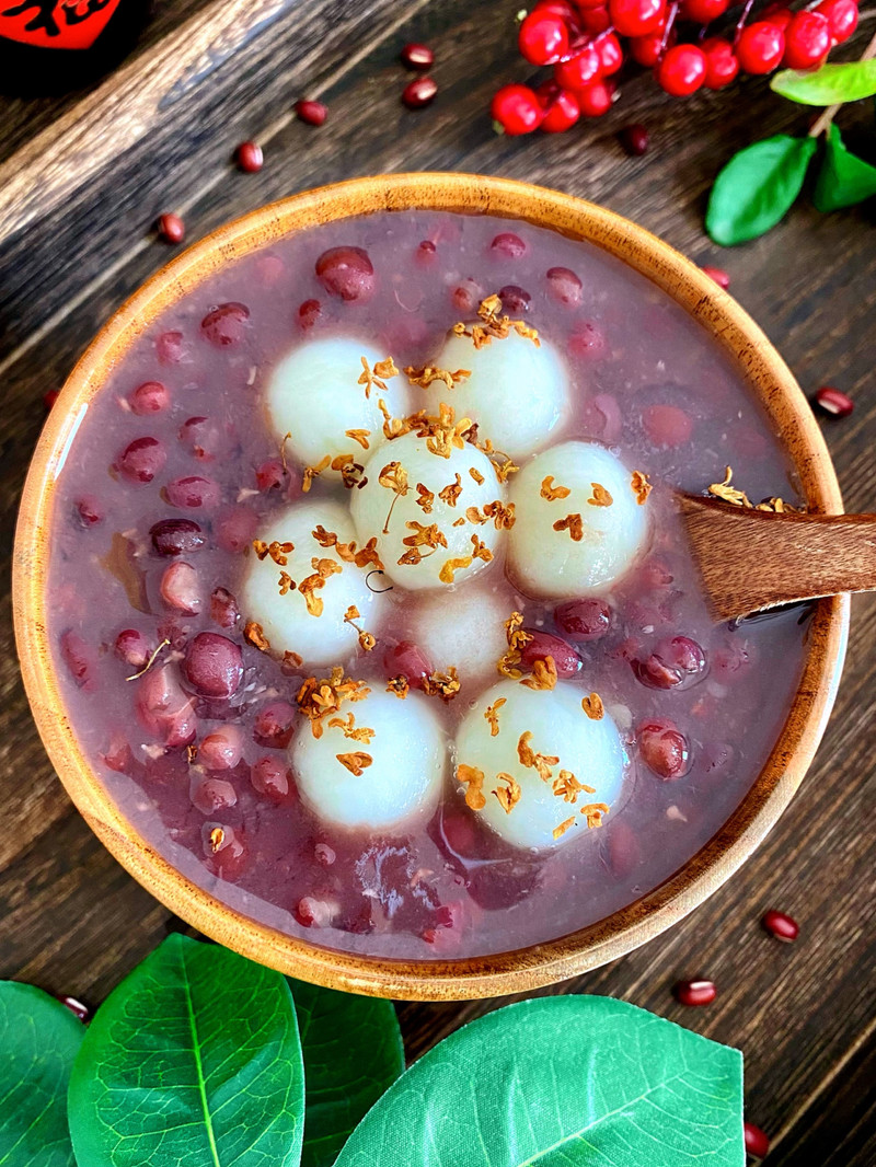 红豆沙汤圆