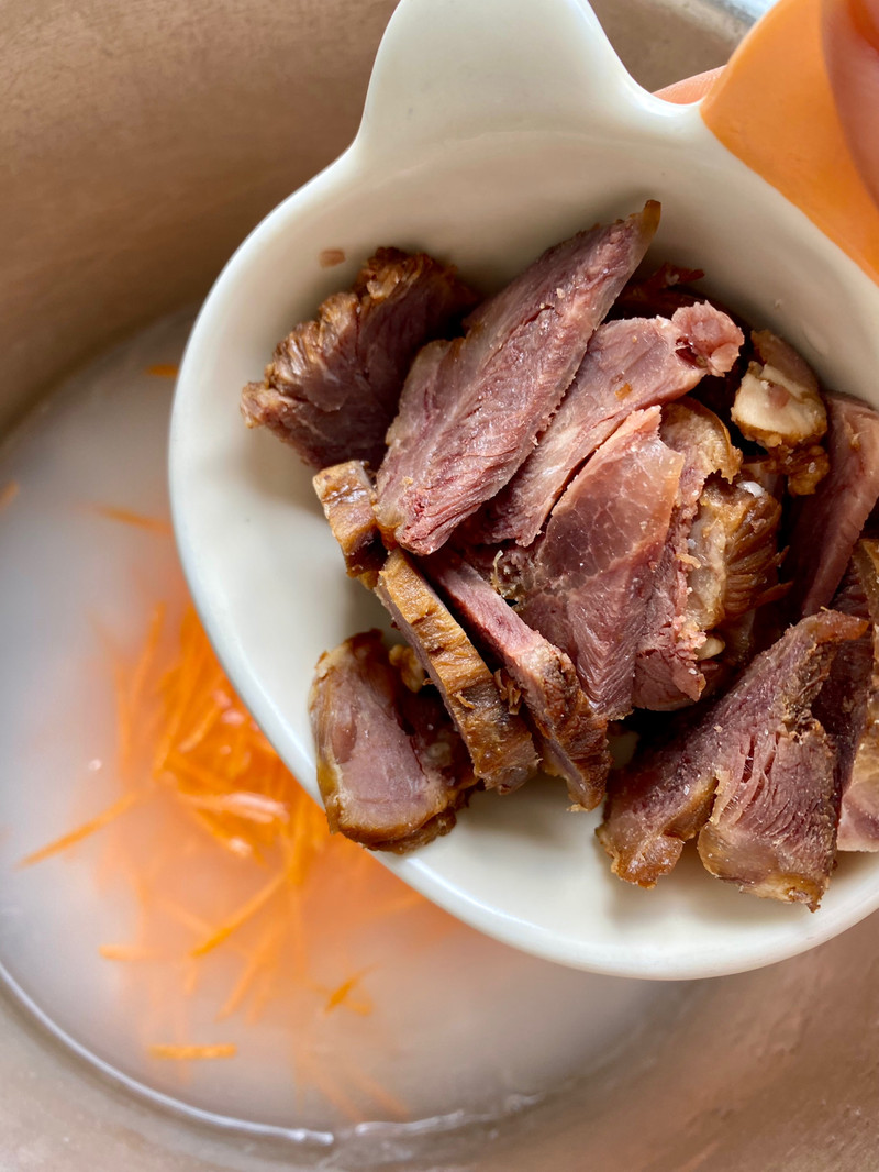 黑橄榄牛肉粥
