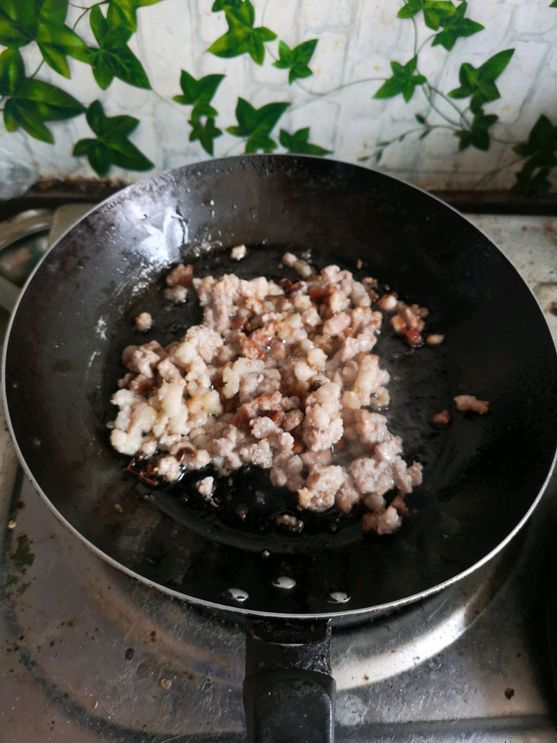 超香辣椒肉沫四季豆