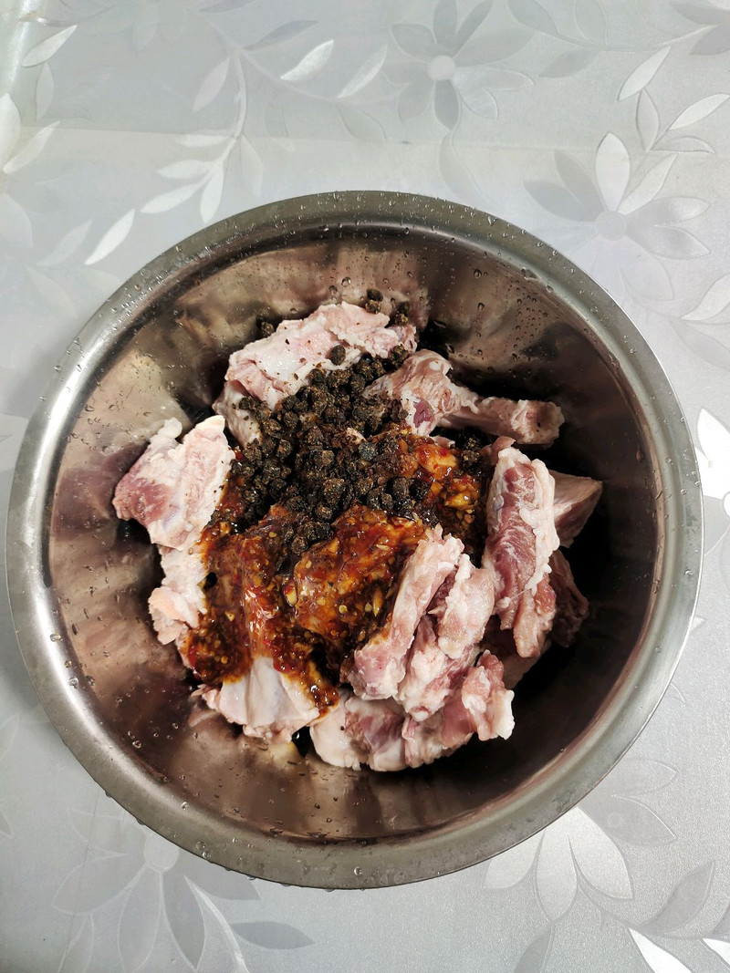 蒜香南瓜蒸排骨