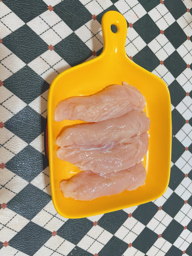 低卡鸡胸肉葱饼