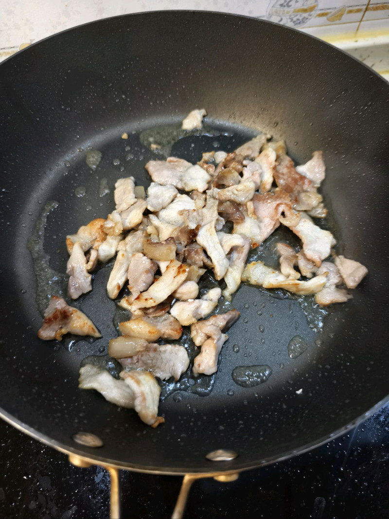 豆豉葱炒肉